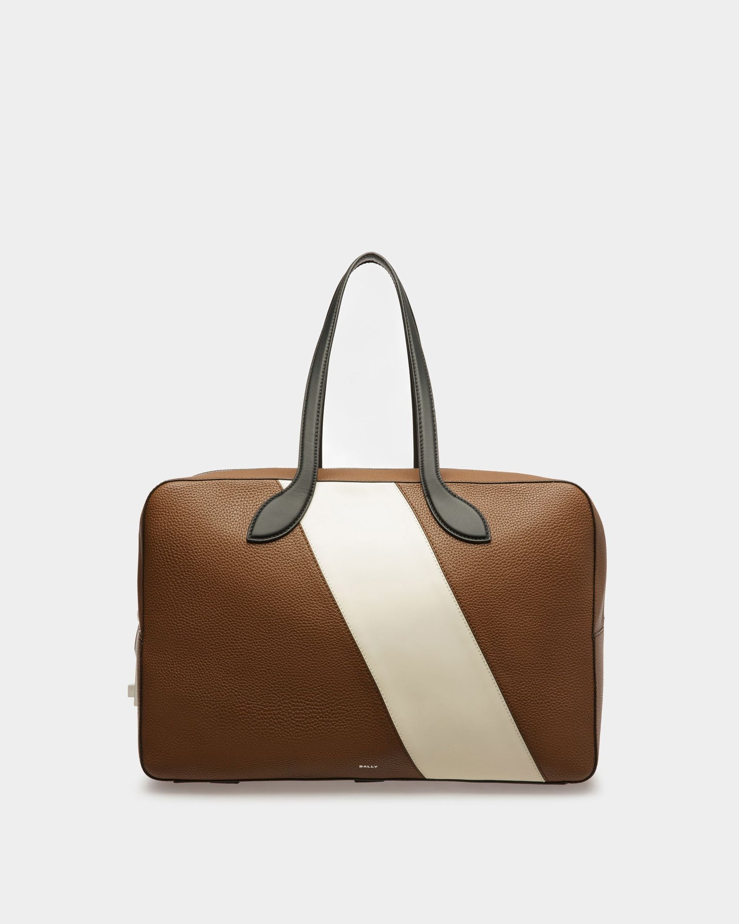 Lago Weekender In Brown Leather