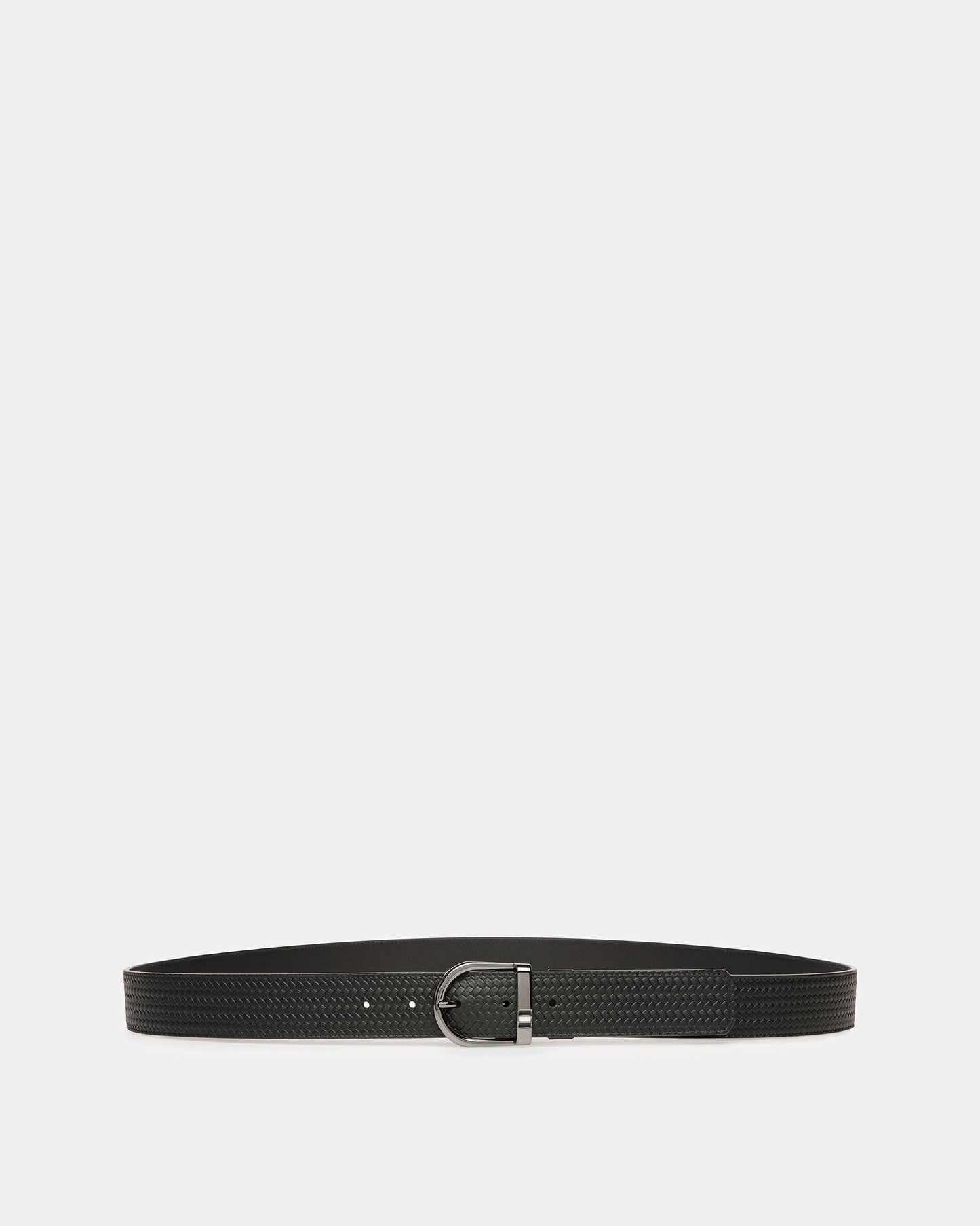 Darkon Leather Belt In Black