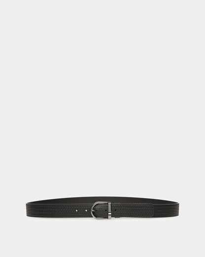 Darkon Leather Belt In Black