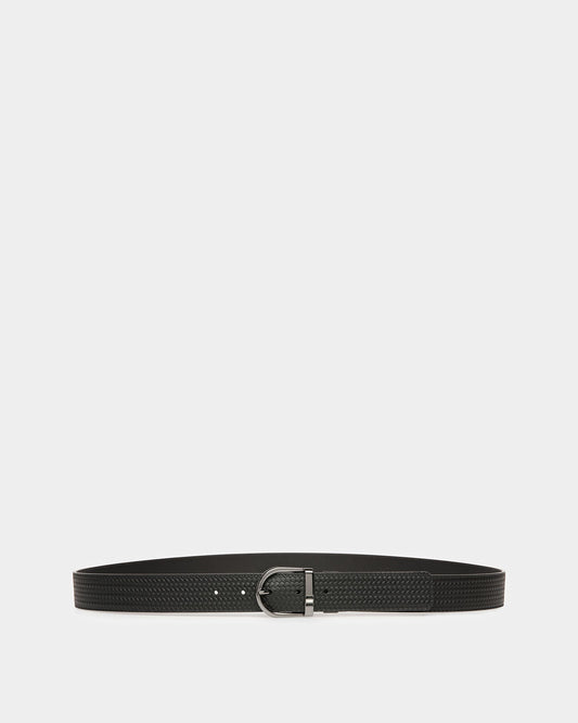Darkon Leather Belt In Black