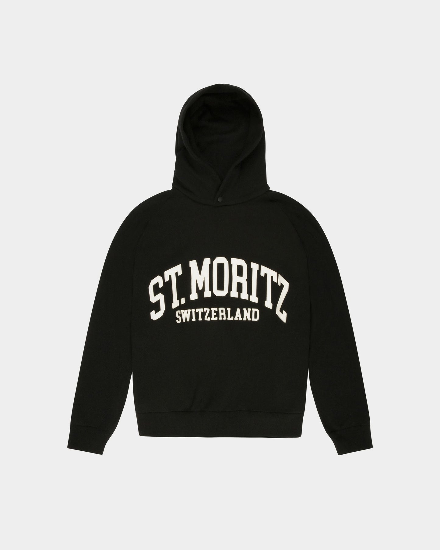 St Moritz Hoodie Cashmere Sweatshirt In Black