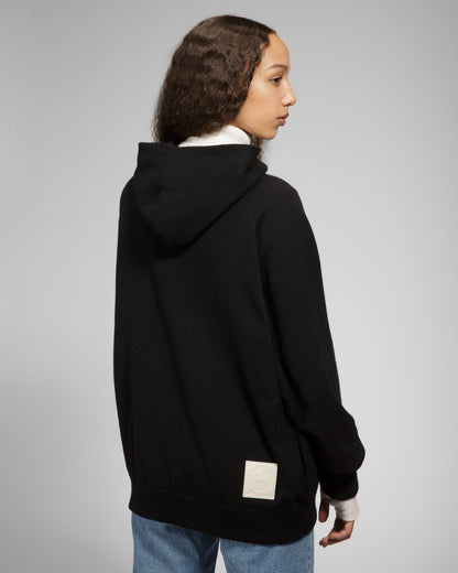 St Moritz Hoodie Cashmere Sweatshirt In Black
