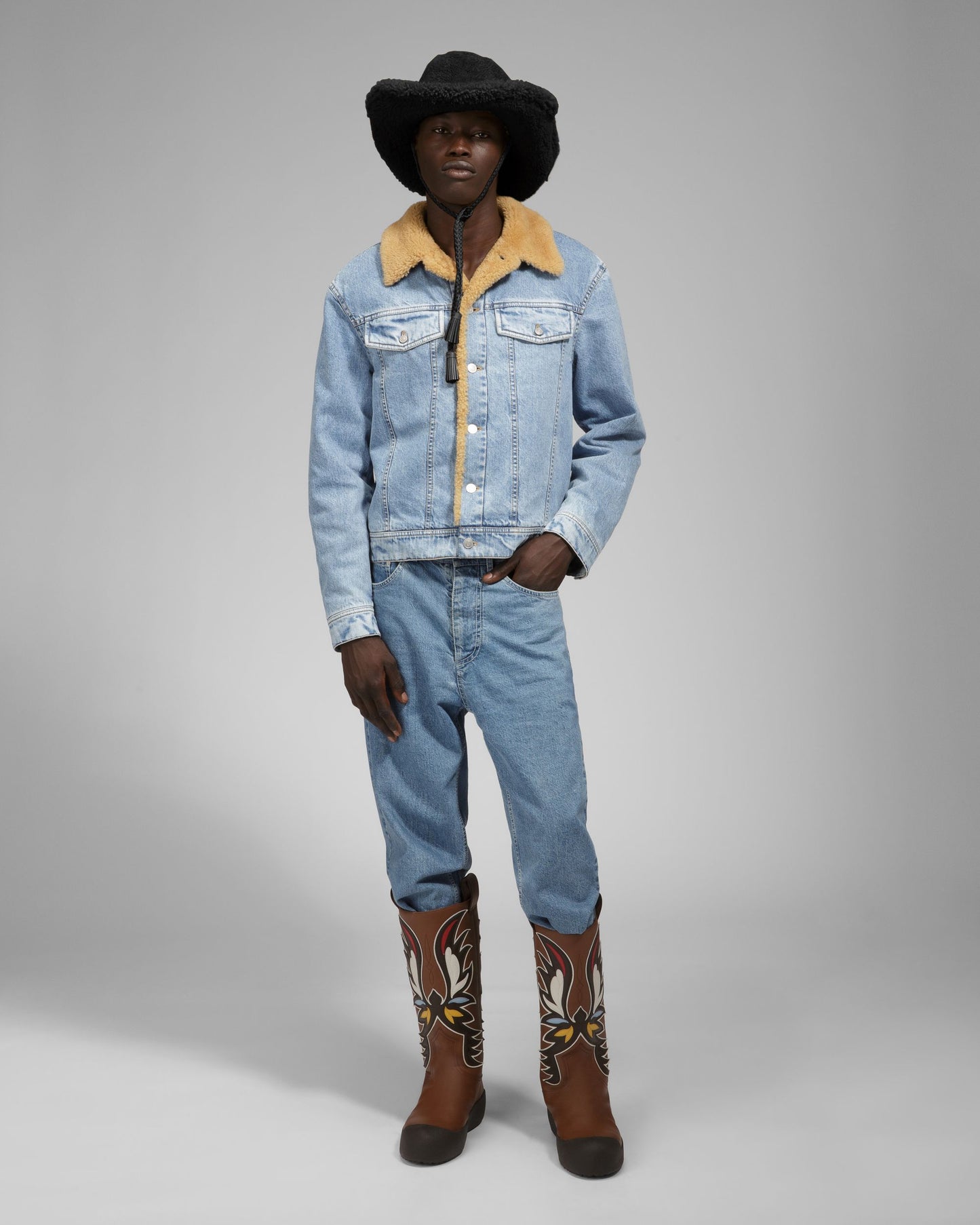 Shearling Detail Jacket