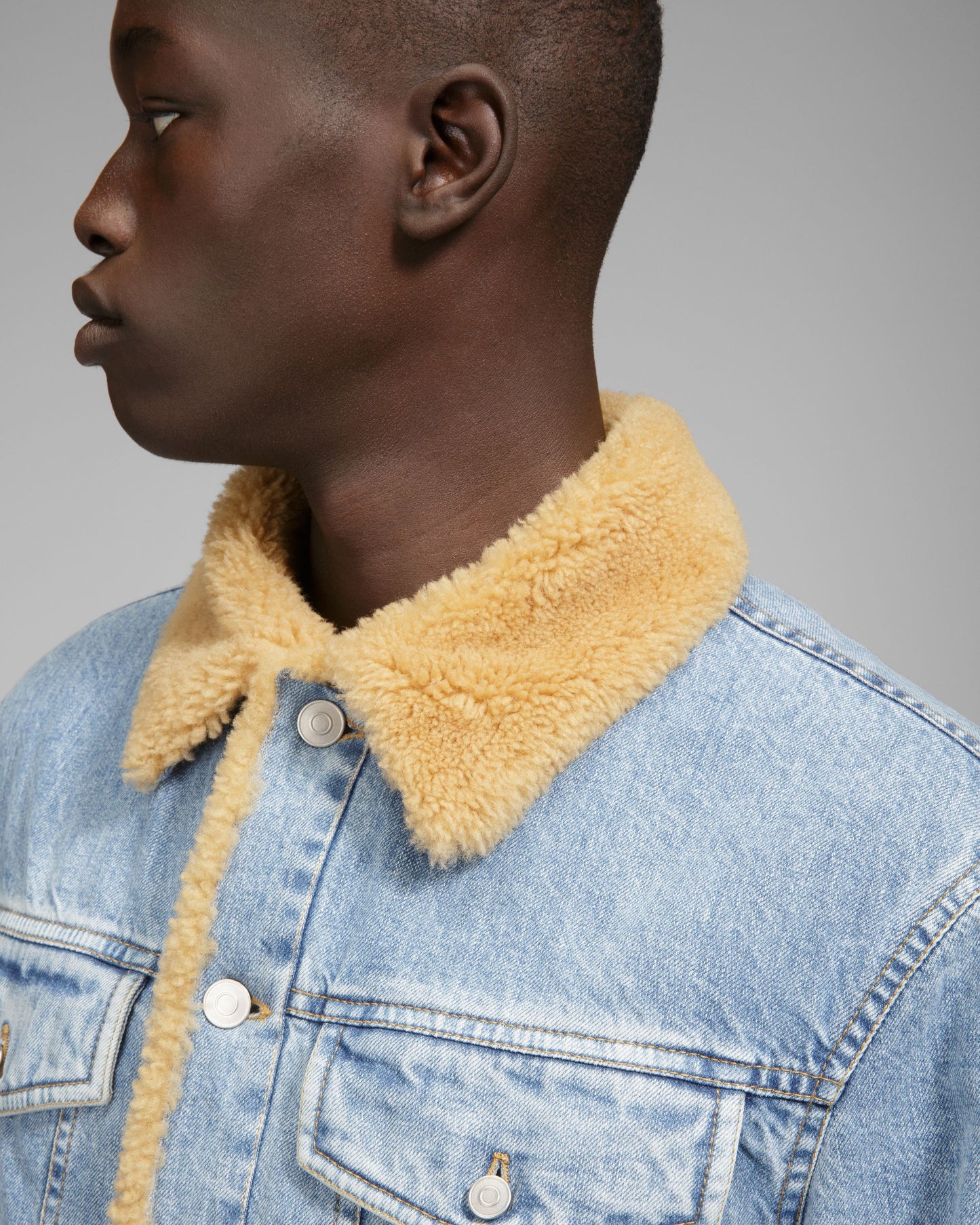 Shearling Detail Jacket