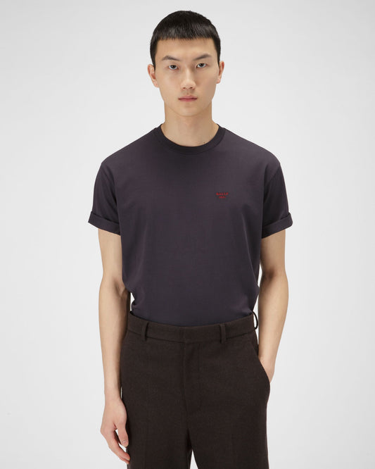 Organic Cotton T-Shirt In Navy