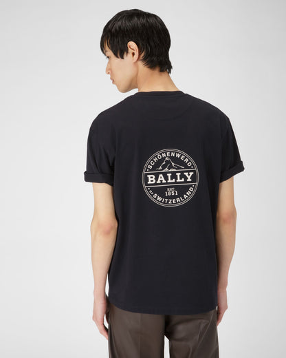 Organic Cotton T-Shirt In Navy