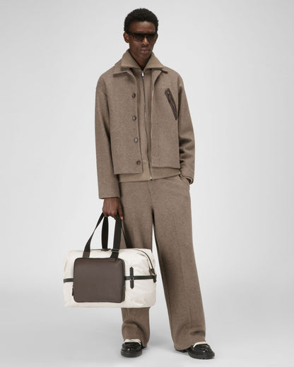 Organic Cotton Mix Sweatshirt In Taupe