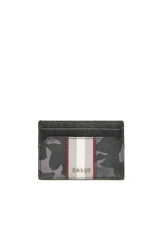 Bhar Leather Card Holder In Black
