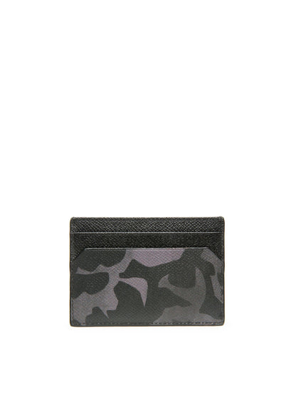 Bhar Leather Card Holder In Black