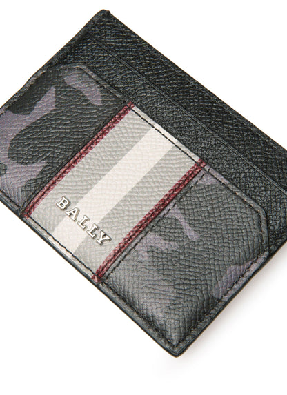 Bhar Leather Card Holder In Black