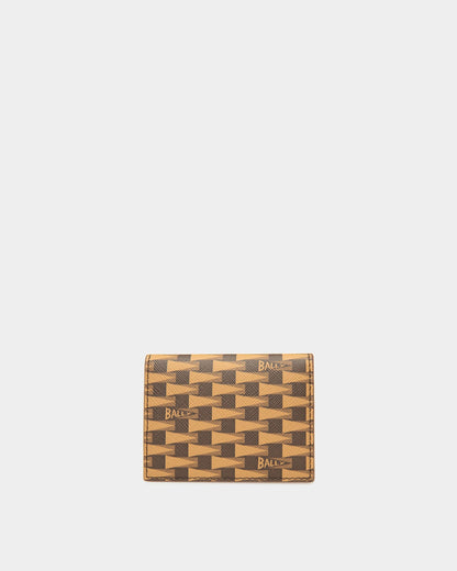 Pennant Card Holder |Men's Card Holder | Desert TPU | Bally | Still Life Front