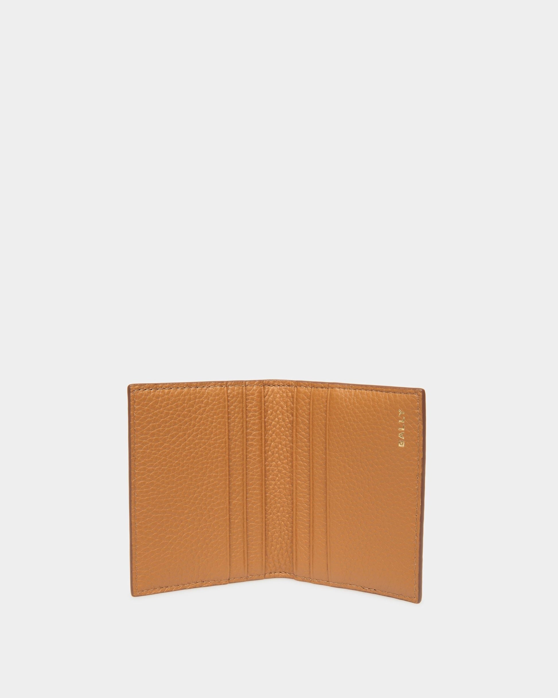 Pennant Card Holder |Men's Card Holder | Desert TPU | Bally | Still Life Open / Inside