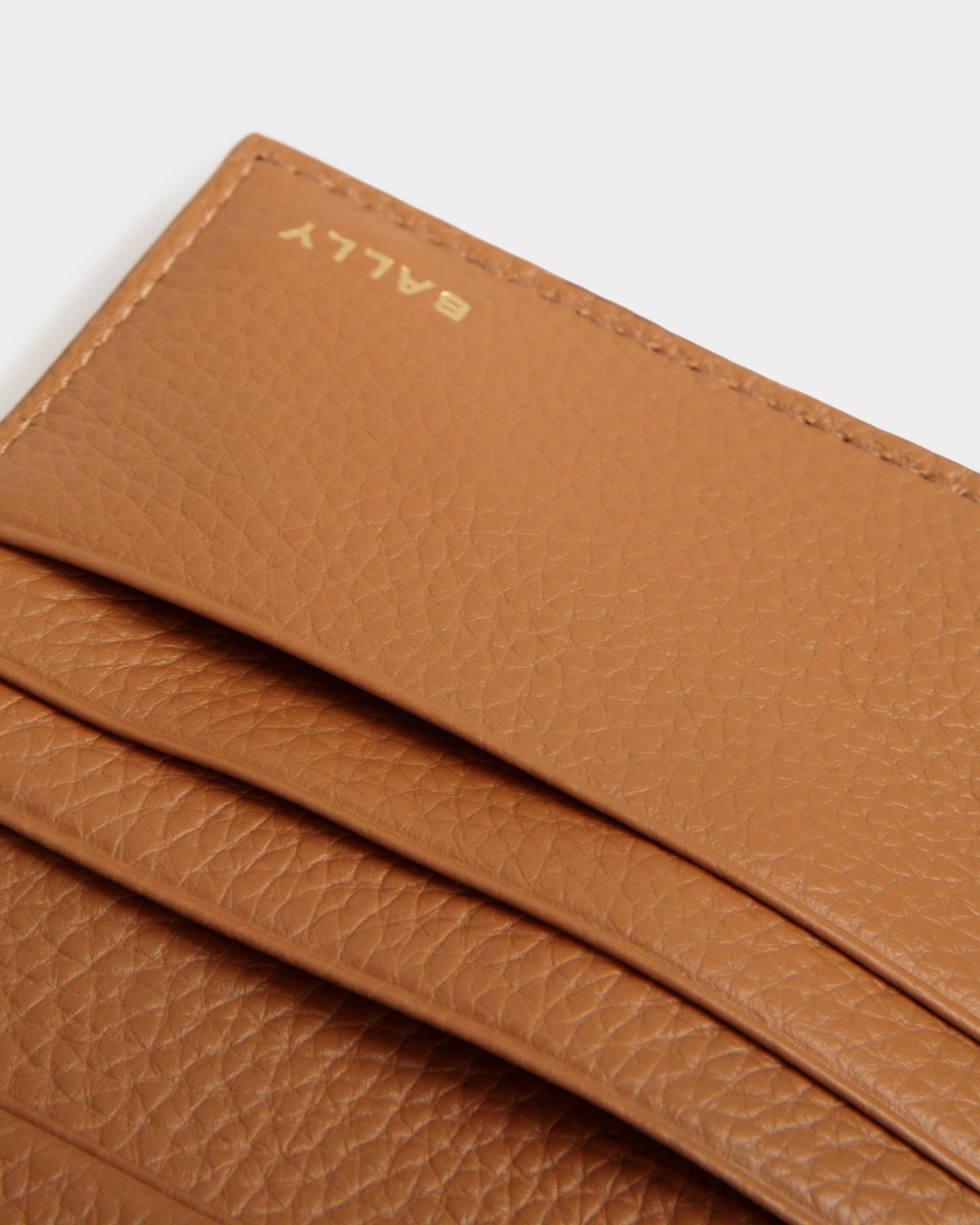 Pennant Card Holder |Men's Card Holder | Desert TPU | Bally | Still Life Detail