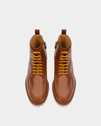 Nobilus Leather Boots In Brown