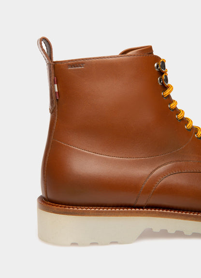 Nobilus Leather Boots In Brown