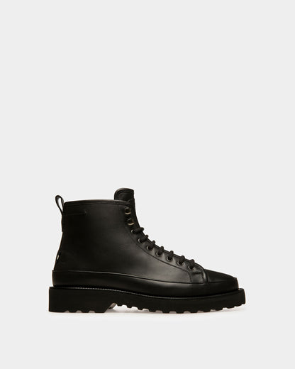 Nortis Leather Boots In Black