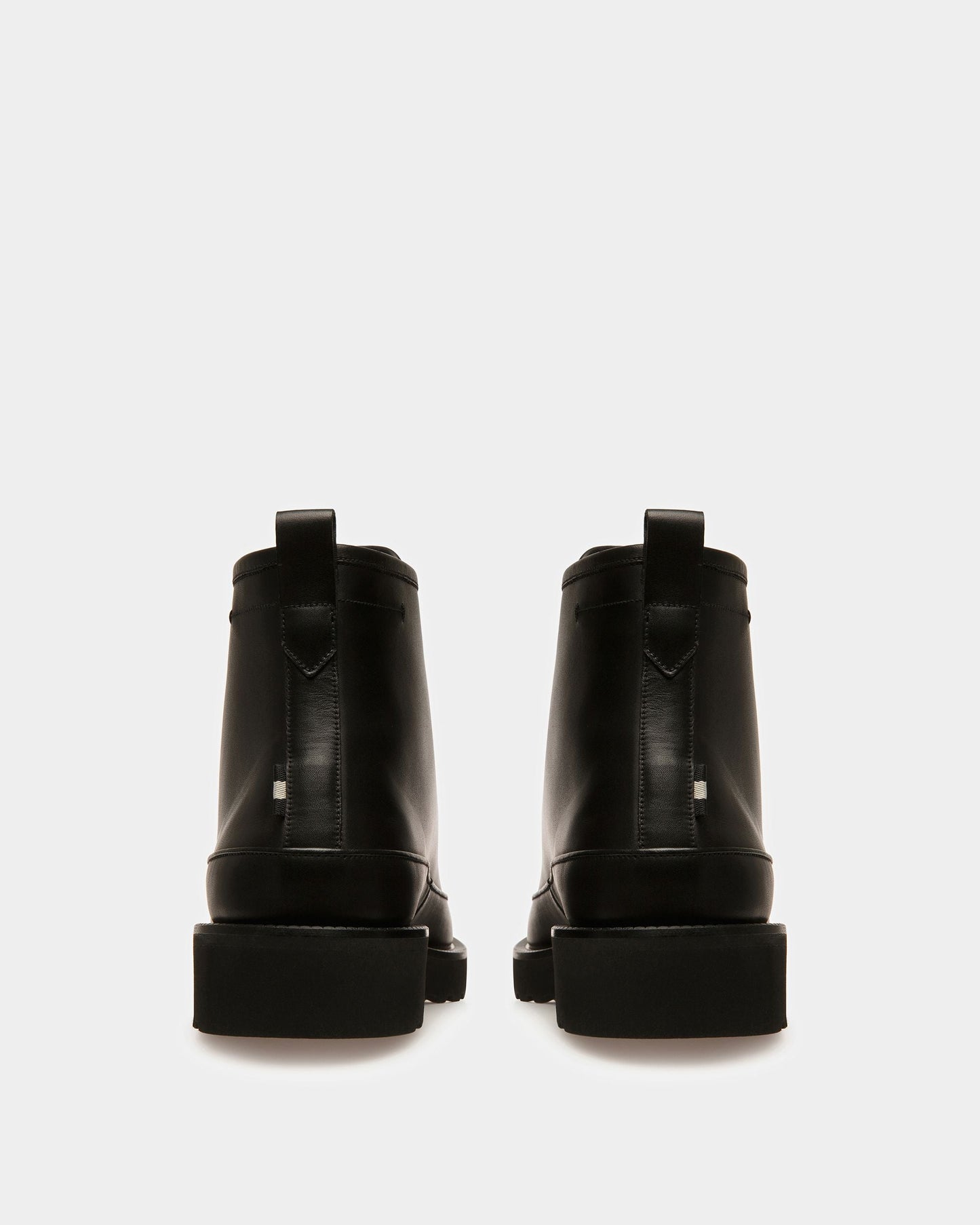 Nortis Leather Boots In Black