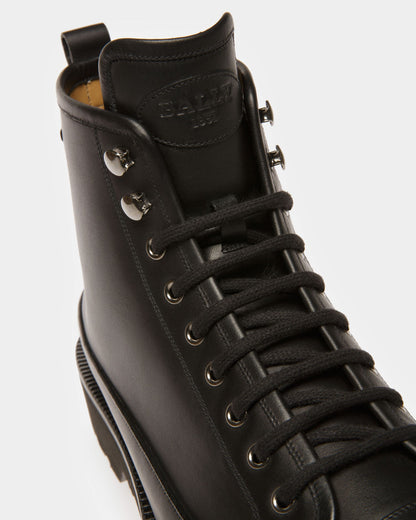 Nortis Leather Boots In Black