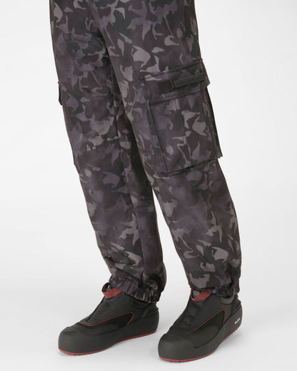 Curtys Leather Snow Boots In Black