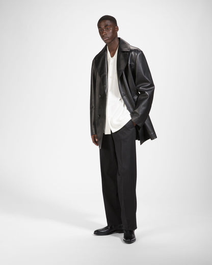 Scaviel Leather Boots In Black