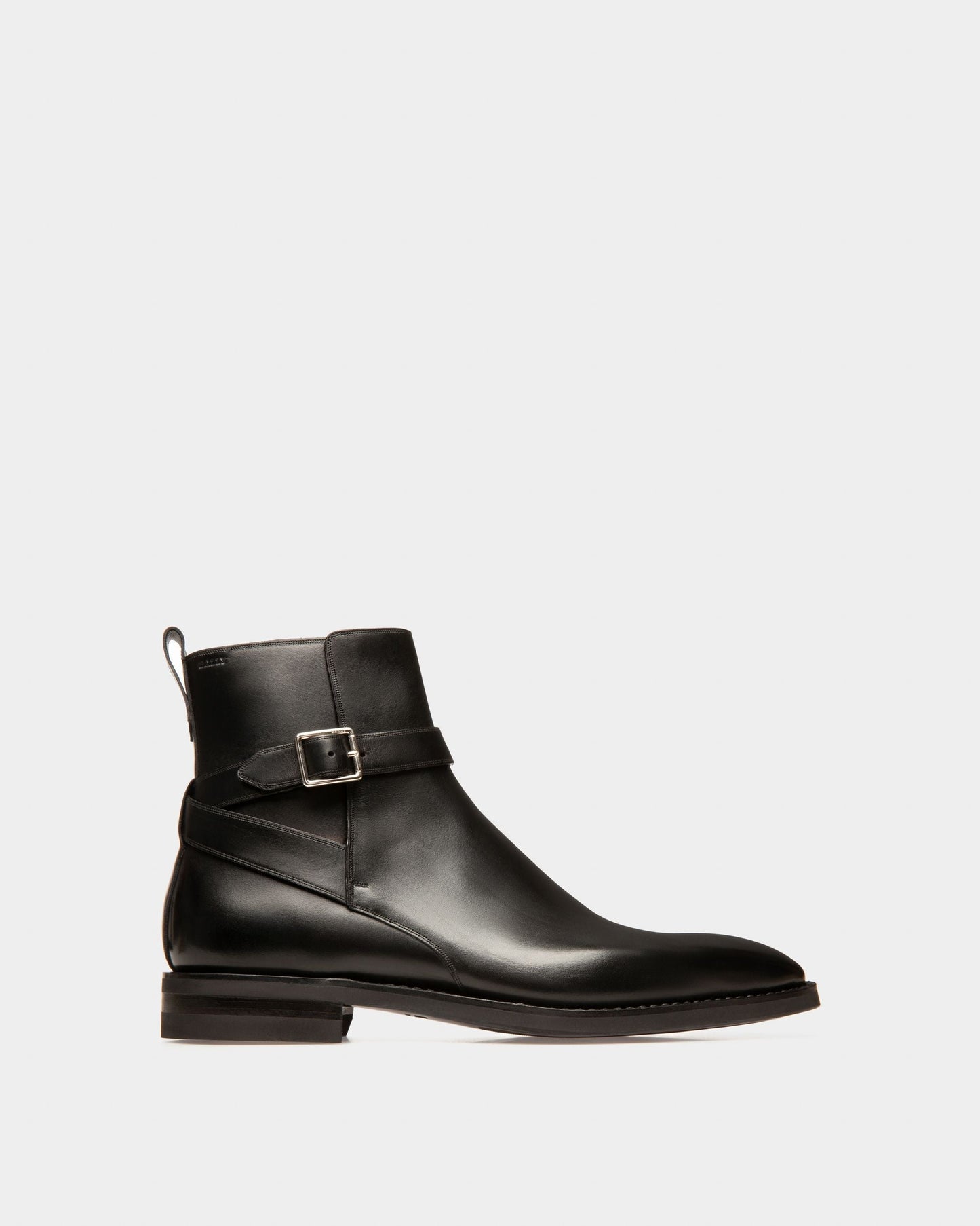 Scribe Novo Booties In Black Leather