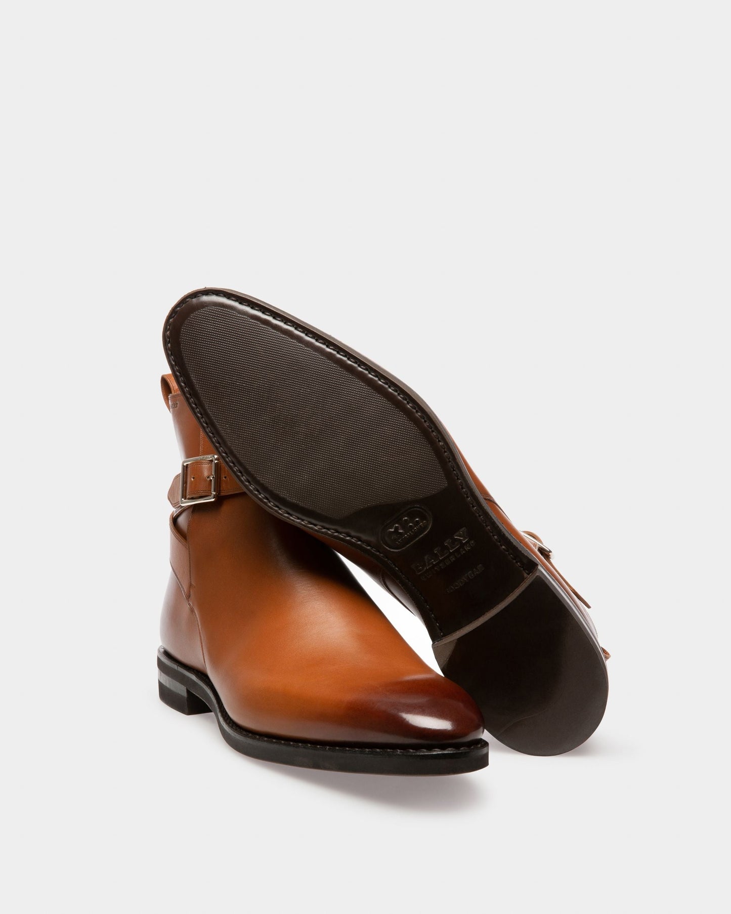 Scaviel Leather Boots In Brown