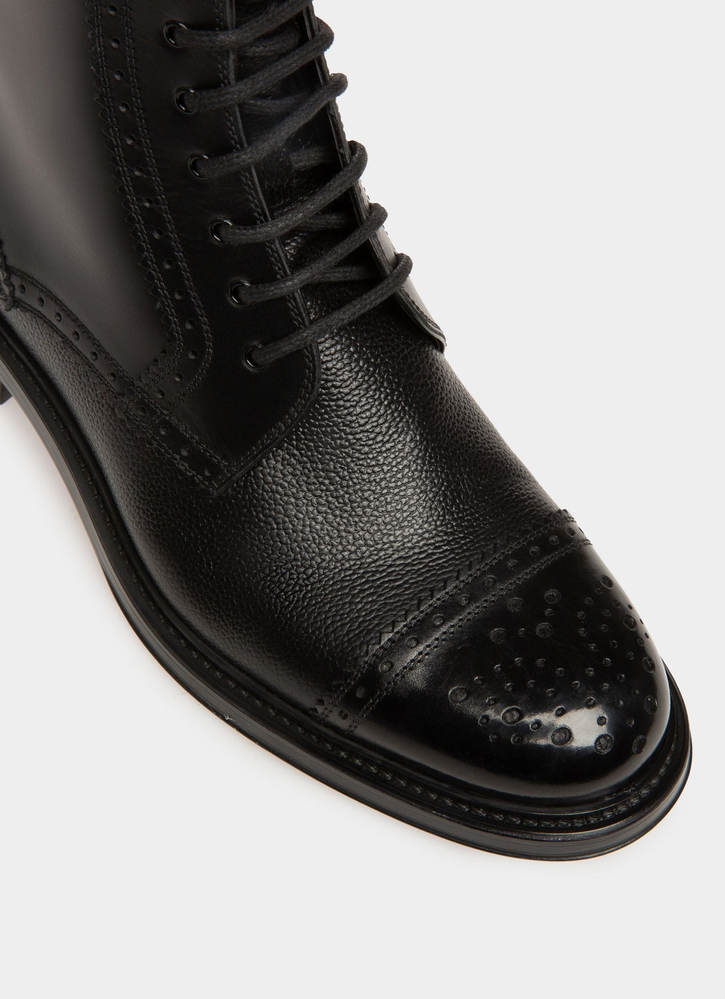 Nicoldon Leather Boots In Black