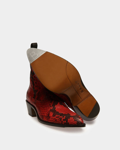 Gaiman Booties In Python Print