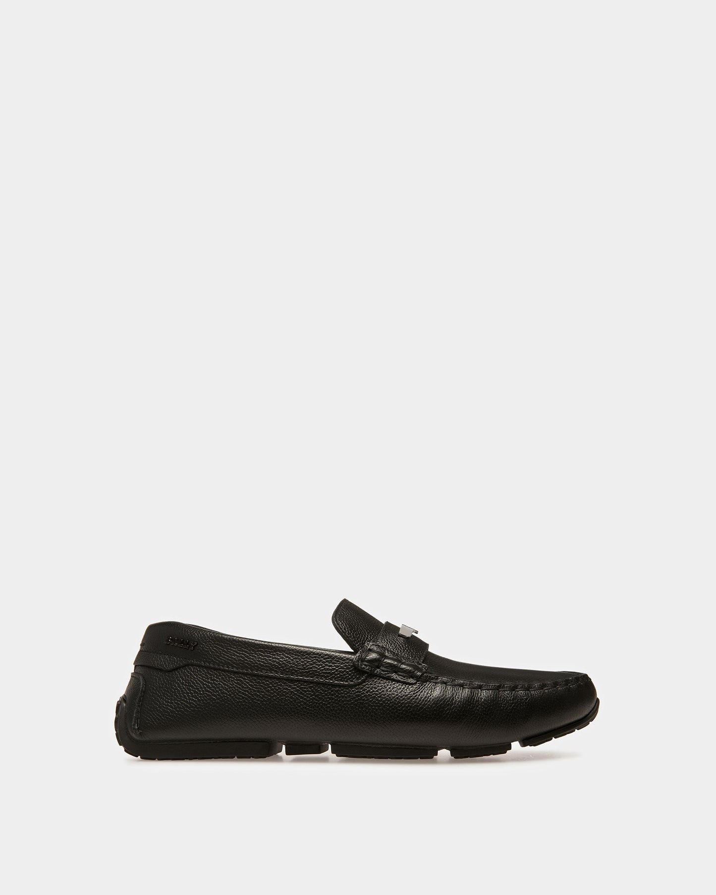 Pivial Leather Drivers In Black