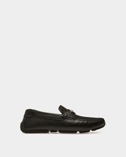 Pivial Leather Drivers In Black