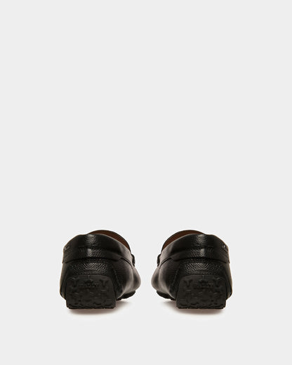 Pivial Leather Drivers In Black