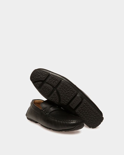 Pivial Leather Drivers In Black