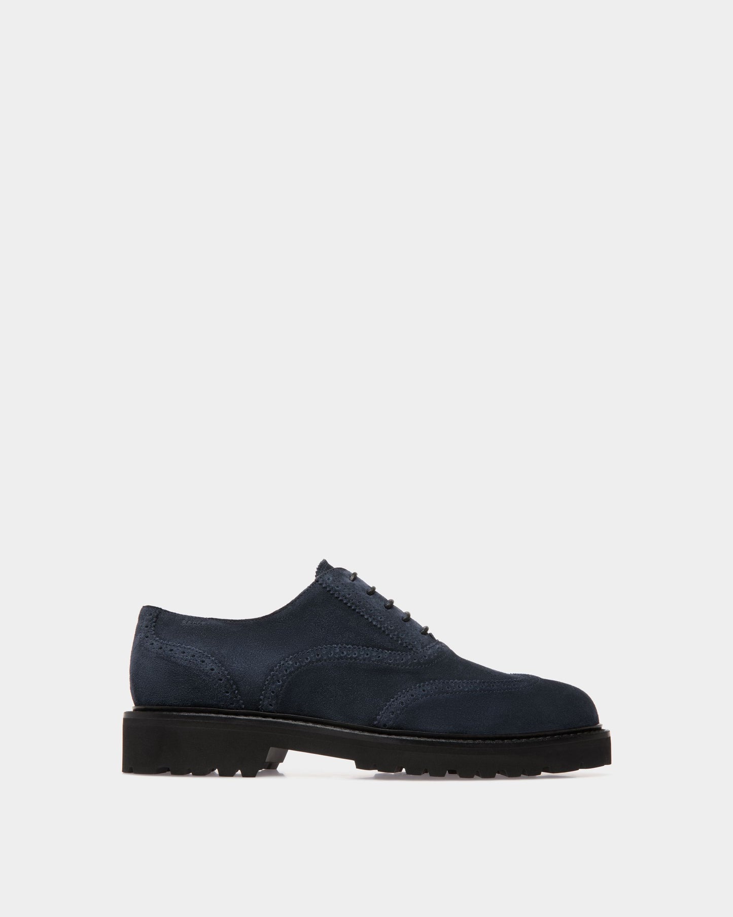 Oxford in Blue Suede