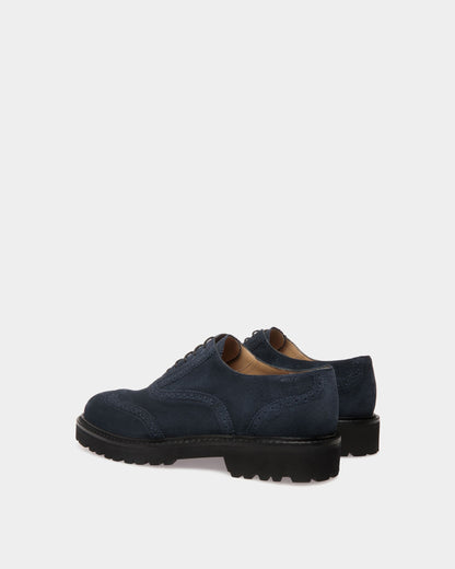 Oxford in Blue Suede