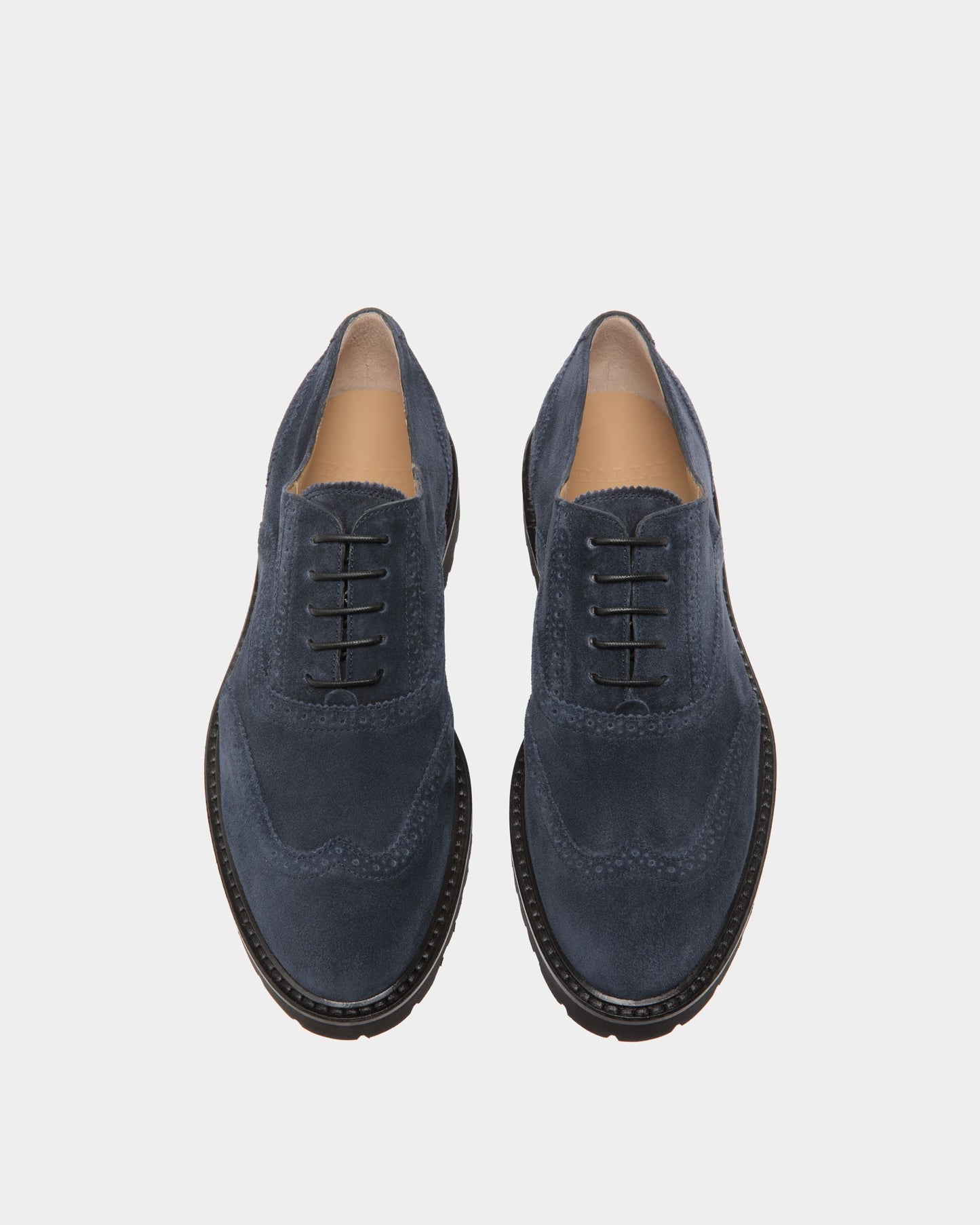 Oxford in Blue Suede