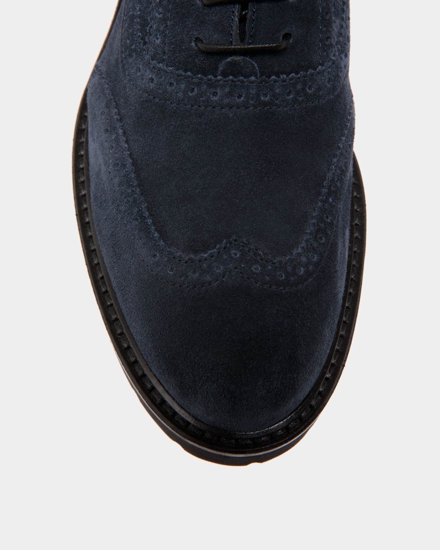 Oxford in Blue Suede