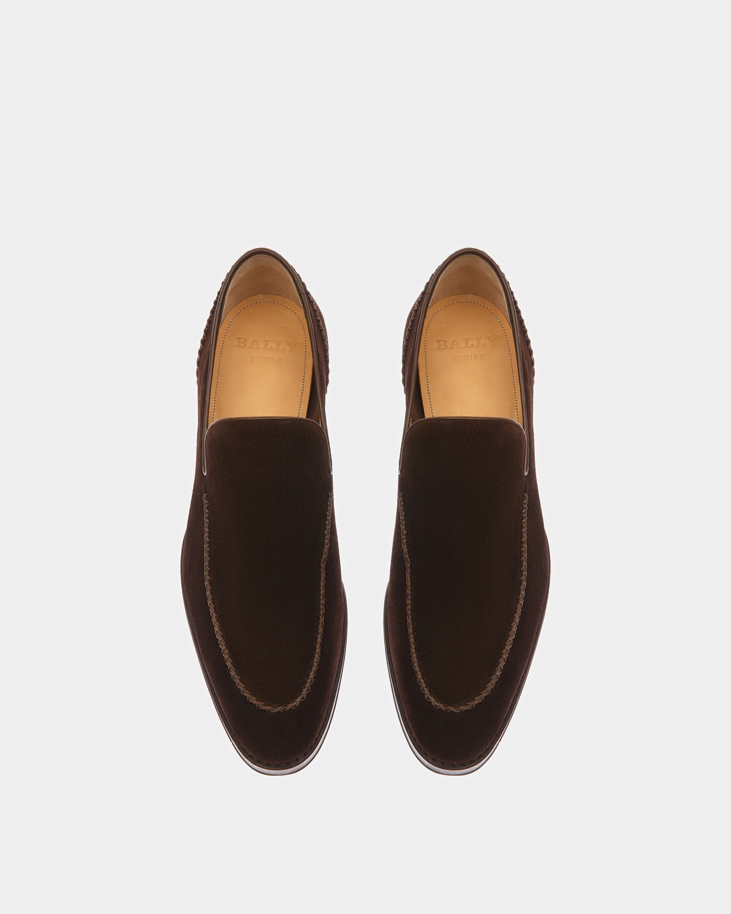 Schon Leather Loafers In Brown