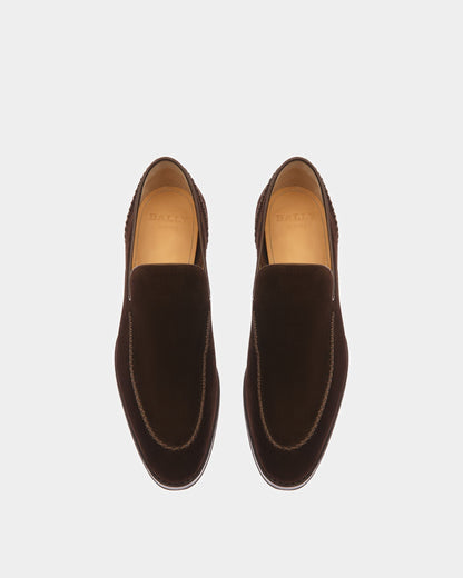 Schon Leather Loafers In Brown