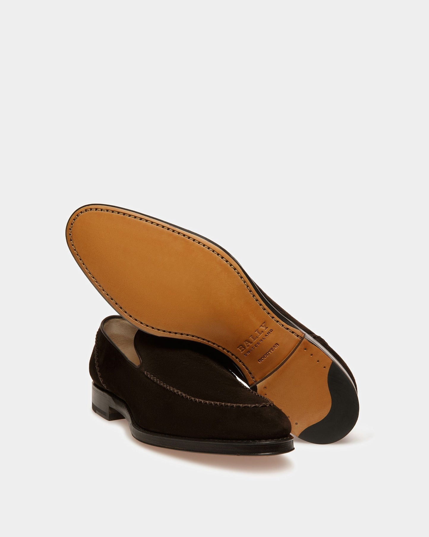 Schon Leather Loafers In Brown