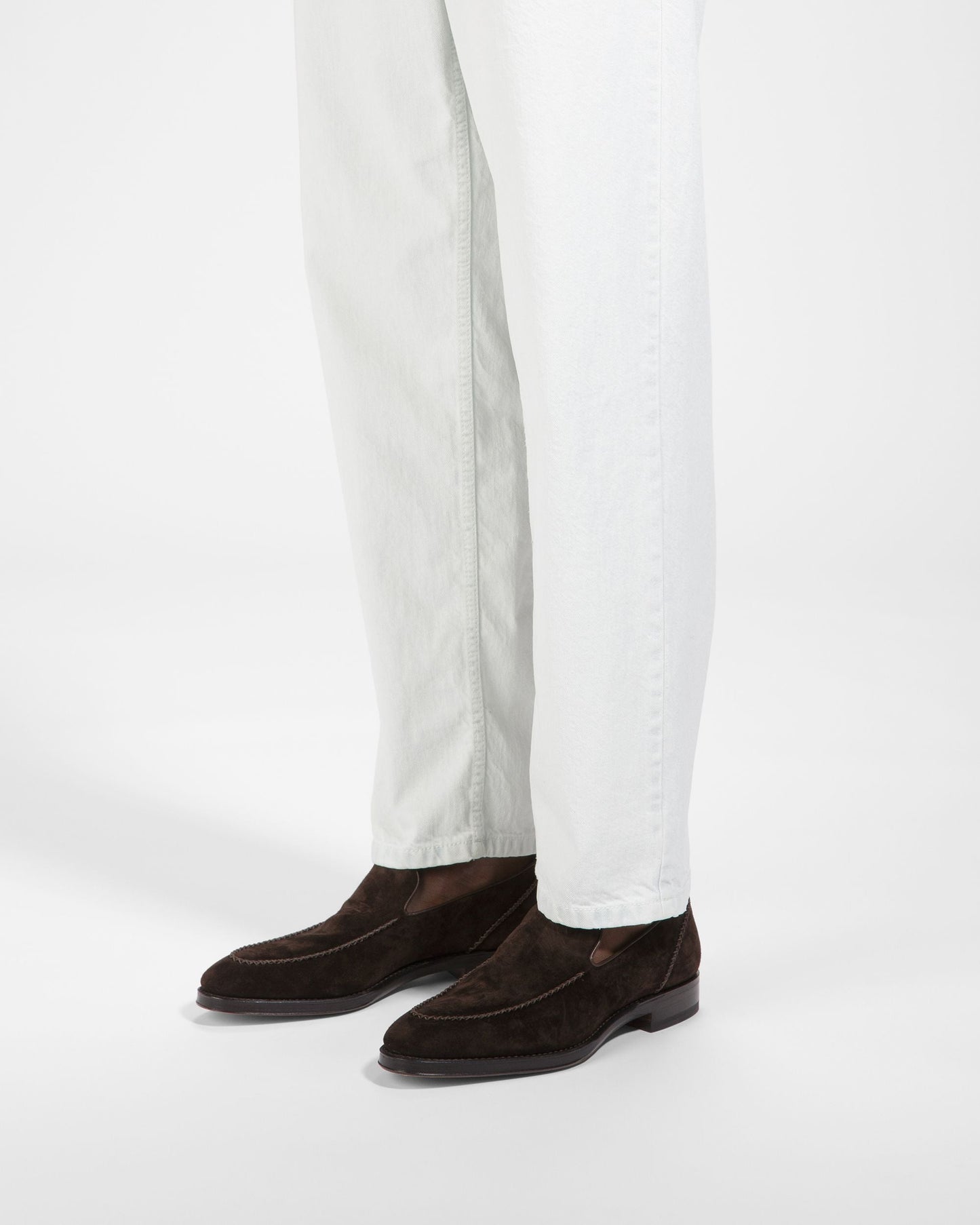 Schon Leather Loafers In Brown