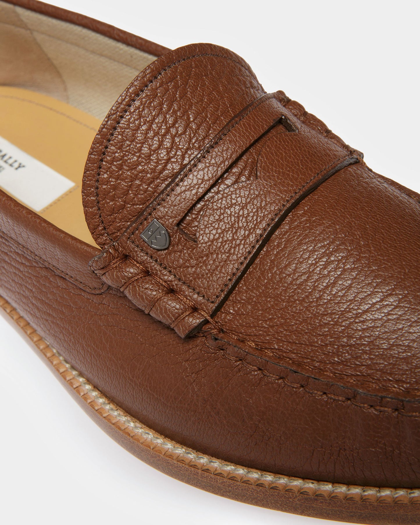 Ron Leather Moccasins In Brown