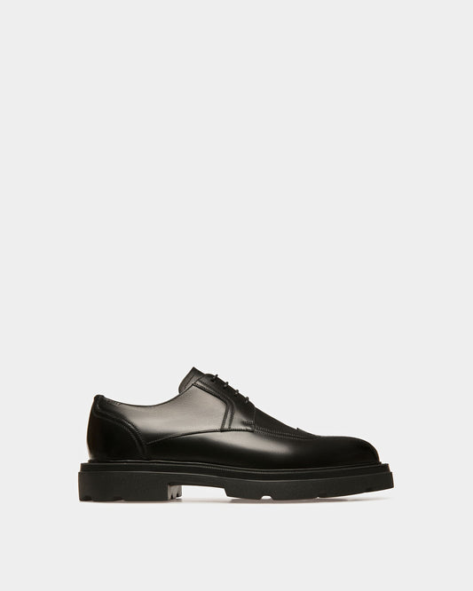 Zelik Leather Derby Shoes In Black