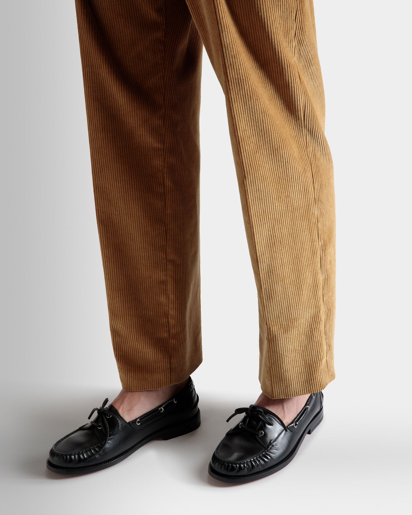 Rome Mocassins In Black Leather