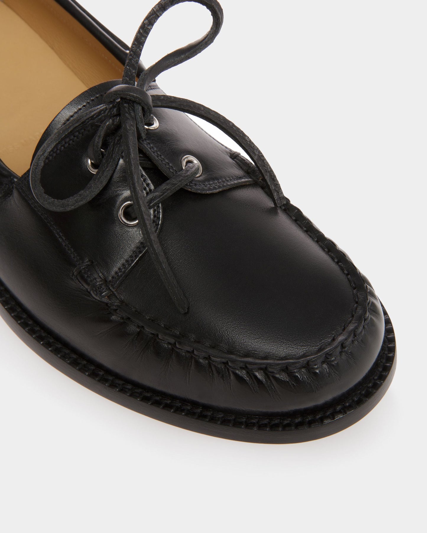 Rome Mocassins In Black Leather