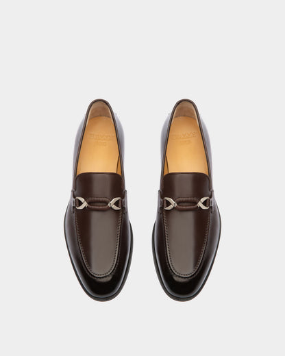Wernof Leather Loafers In Brown