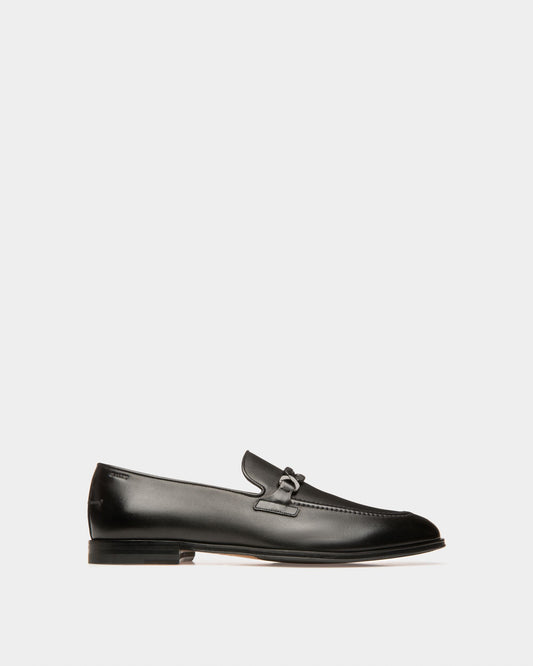 Wernof Leather Loafers In Black