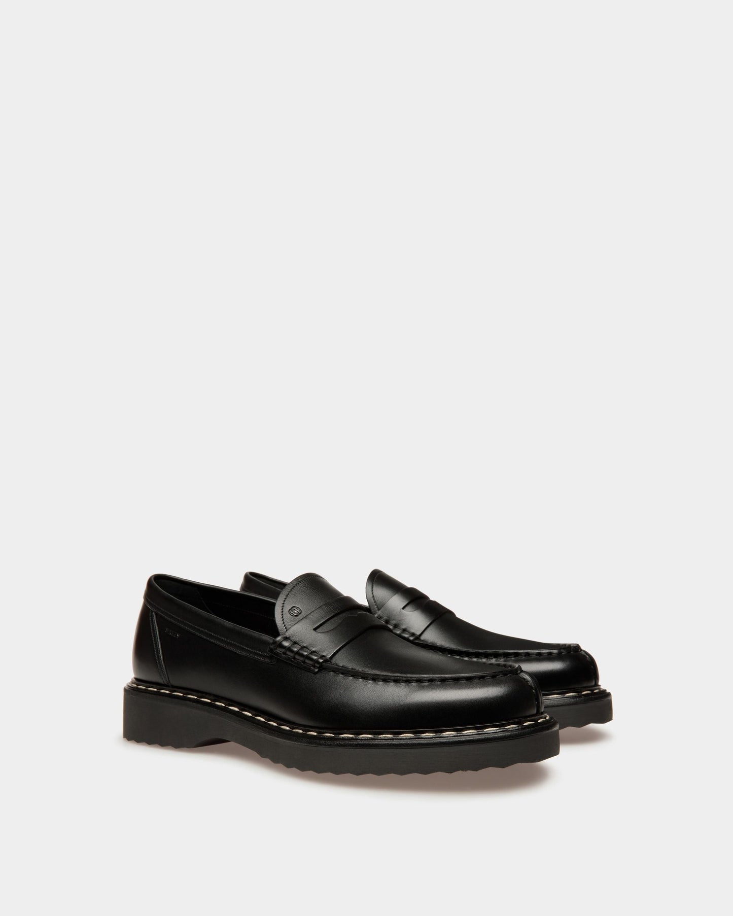 Neasden Loafers In Black Leather