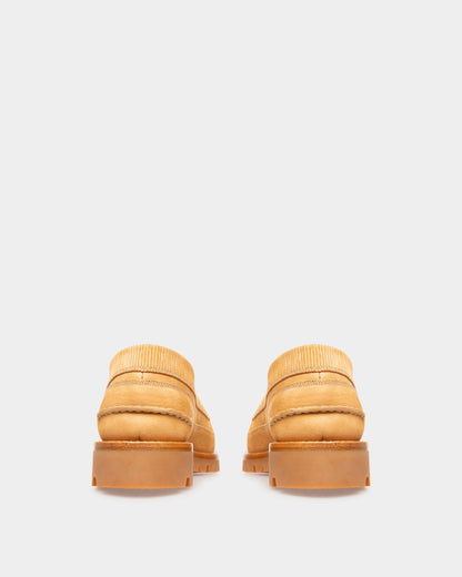 Tribus Leather Derbies In Tan