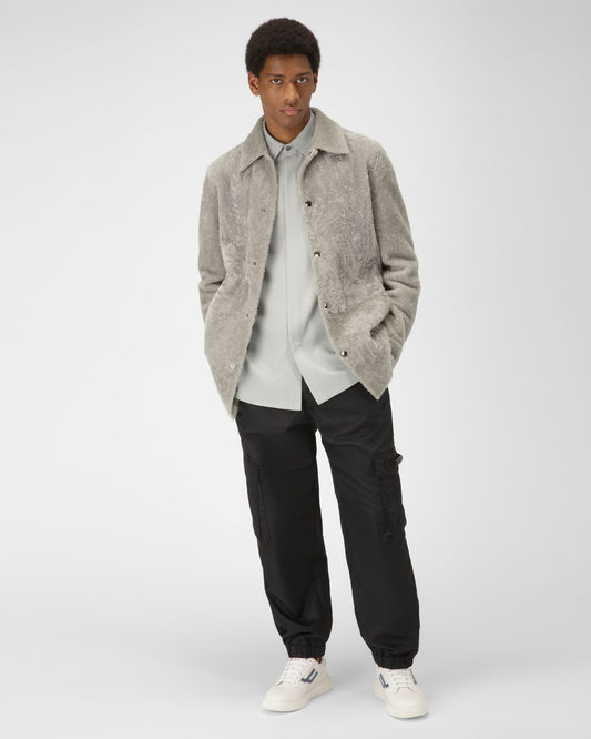 Triumph Leather Sneakers In White & Blue