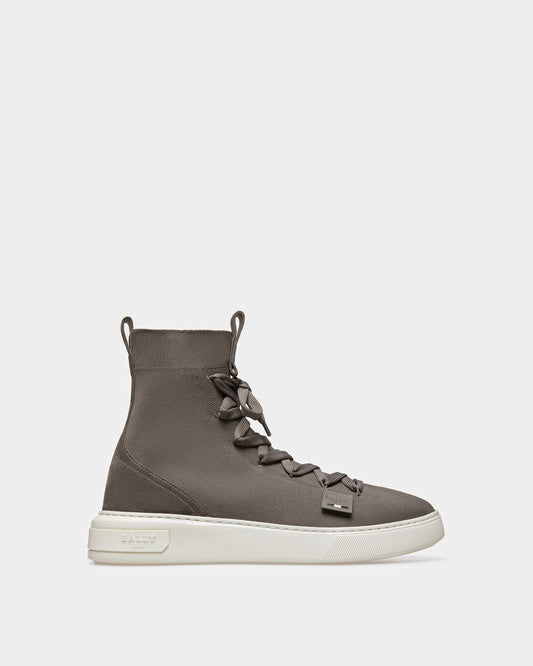 Mitys-T Leather Sneakers In Dark Mineral